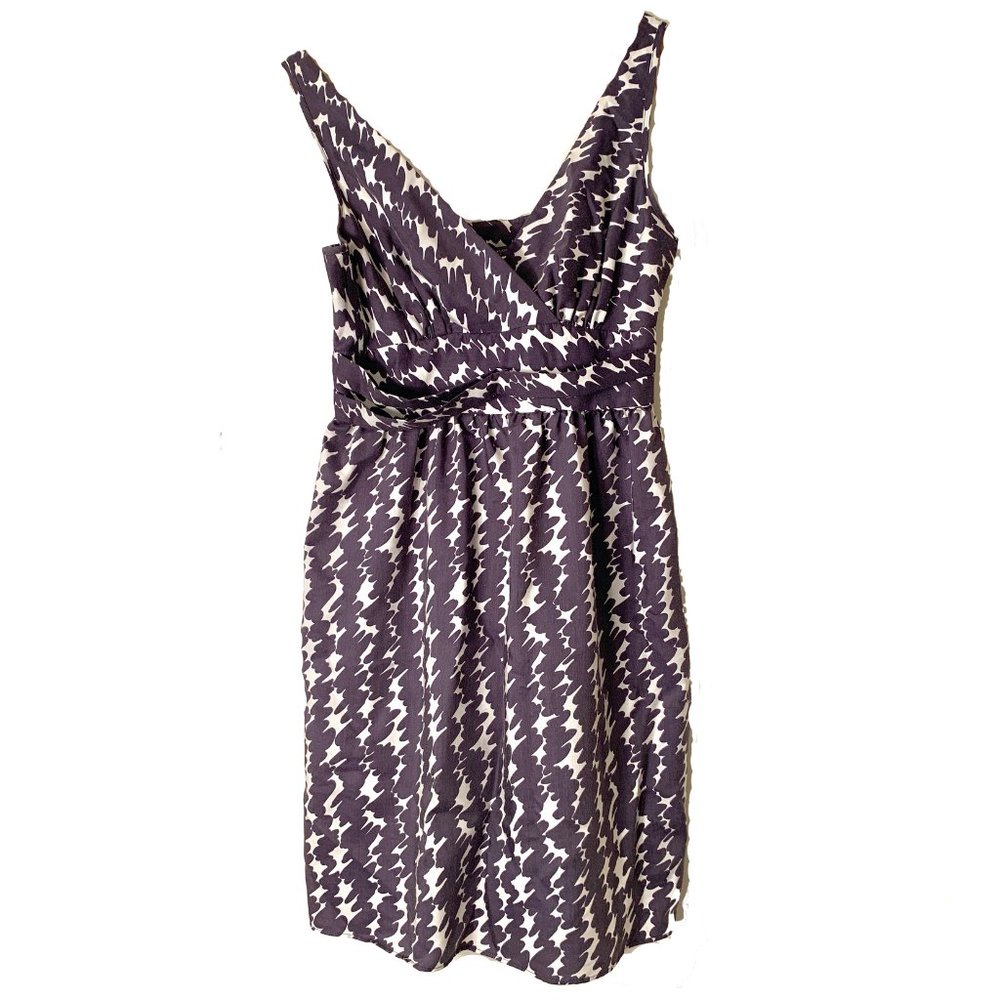 Grey and White Sundress